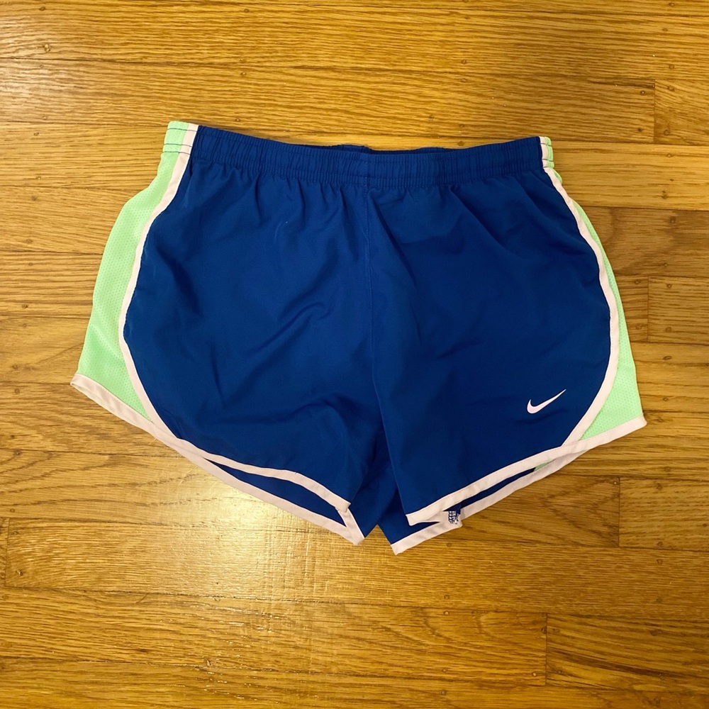 RARE kids Nike tempo royal blue shorts